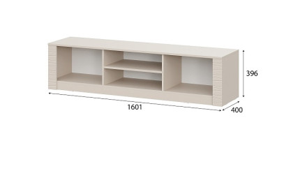 Тумба для телевидеоаппаратуры (1,6м) Калипсо 