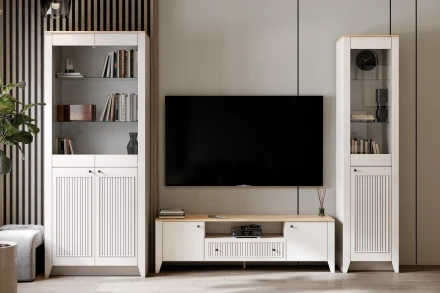 Шкаф-витрина однодверный Валенсия 